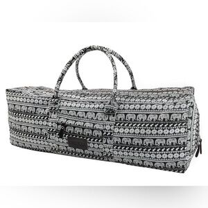 EUC Kindfolk Yoga Mat XL Duffel in the pattern Parade